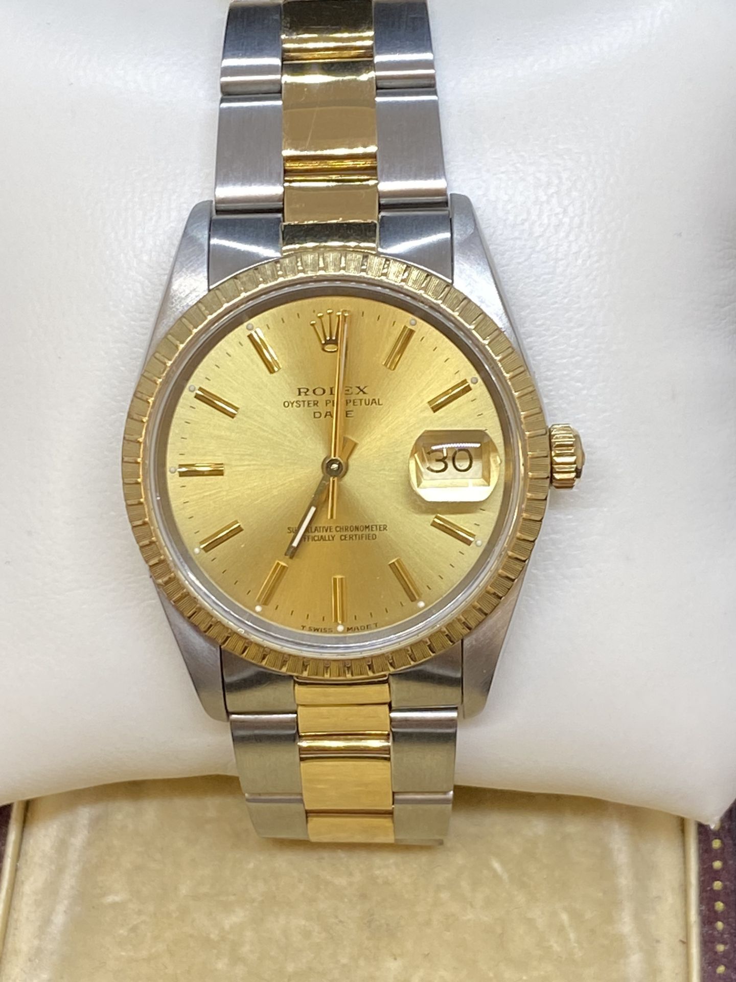 36mm ROLEX STEEL & GOLD WATCH - Image 4 of 7