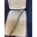 9ct Gold Propelling Pencil