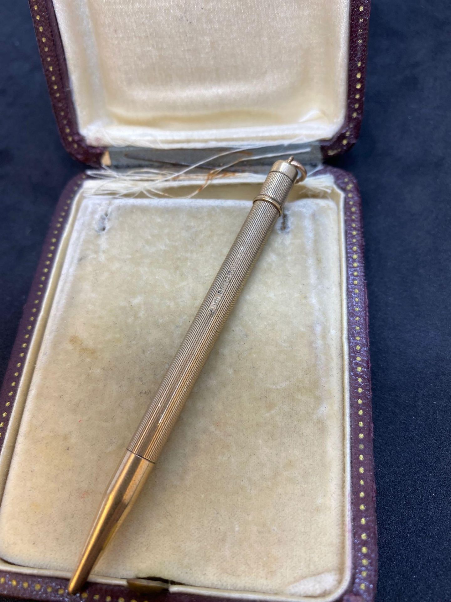 9ct Gold Propelling Pencil