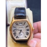 18ct Rose Gold Cartier Roadster Automatic Watch