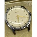 VINTAGE ZENITH WATCH WITH EXTRA LARGE CASE - UNSIGNED