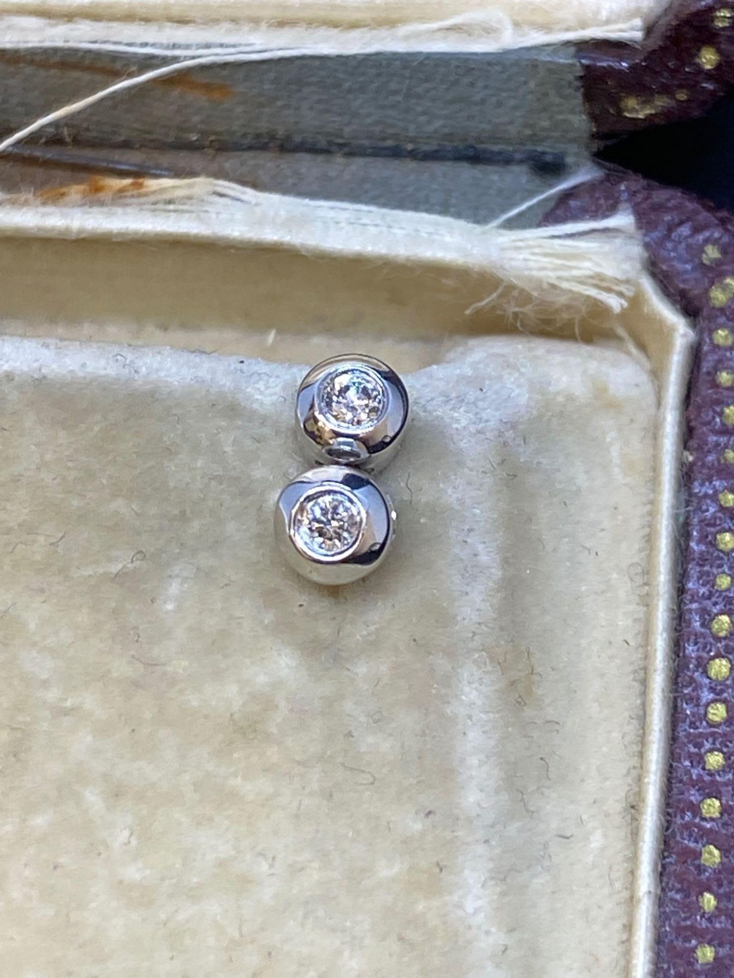 White Gold Diamond Studs