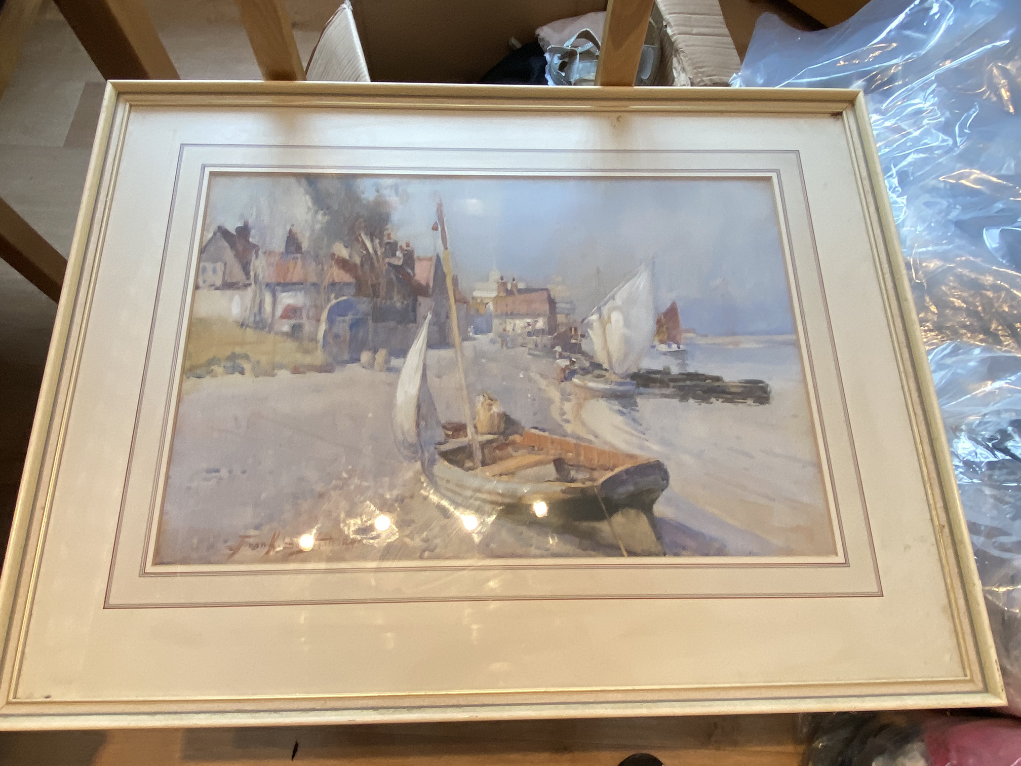 Frank Southgate R.B.A (1872-1916) Framed Painting Signed - Image 12 of 16