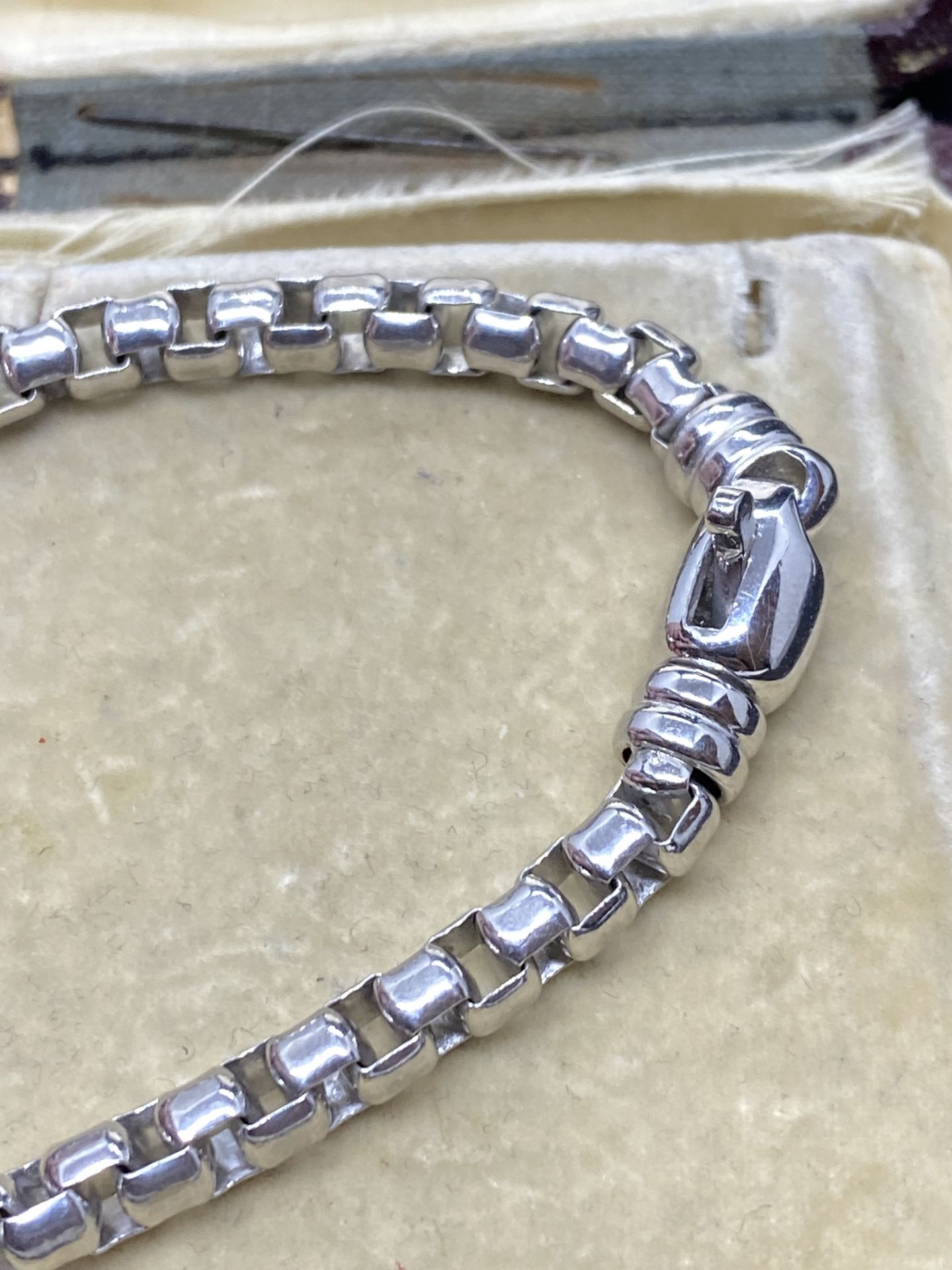 RHODIUM PLATED 925 SILVER BRACELET - Image 3 of 3