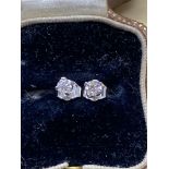 18ct Gold Stud H/SI Diamond Earrings 0.23ct tdw