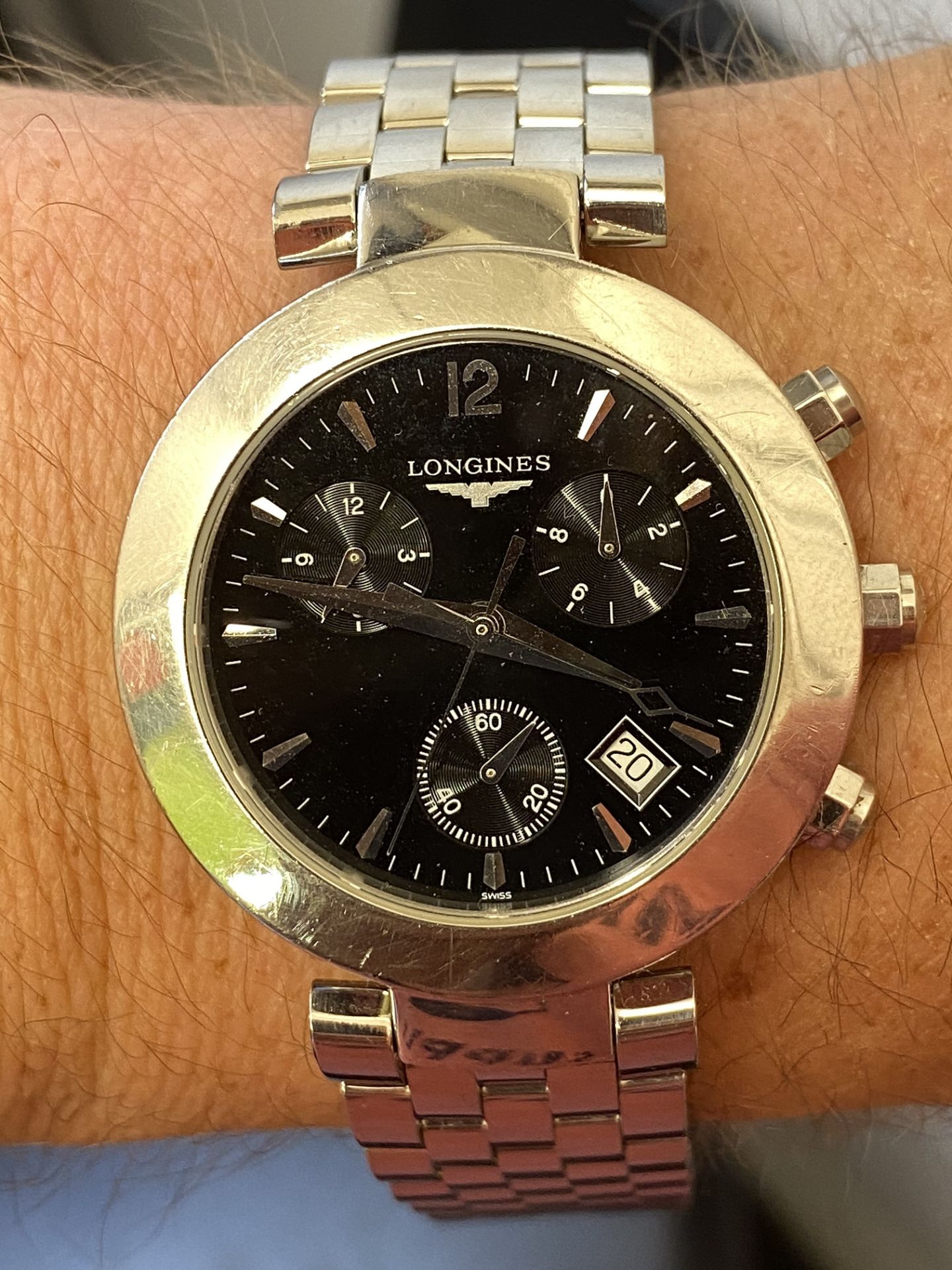 GENTS LONGINES CHRONOGRAPH WATCH - Image 9 of 9