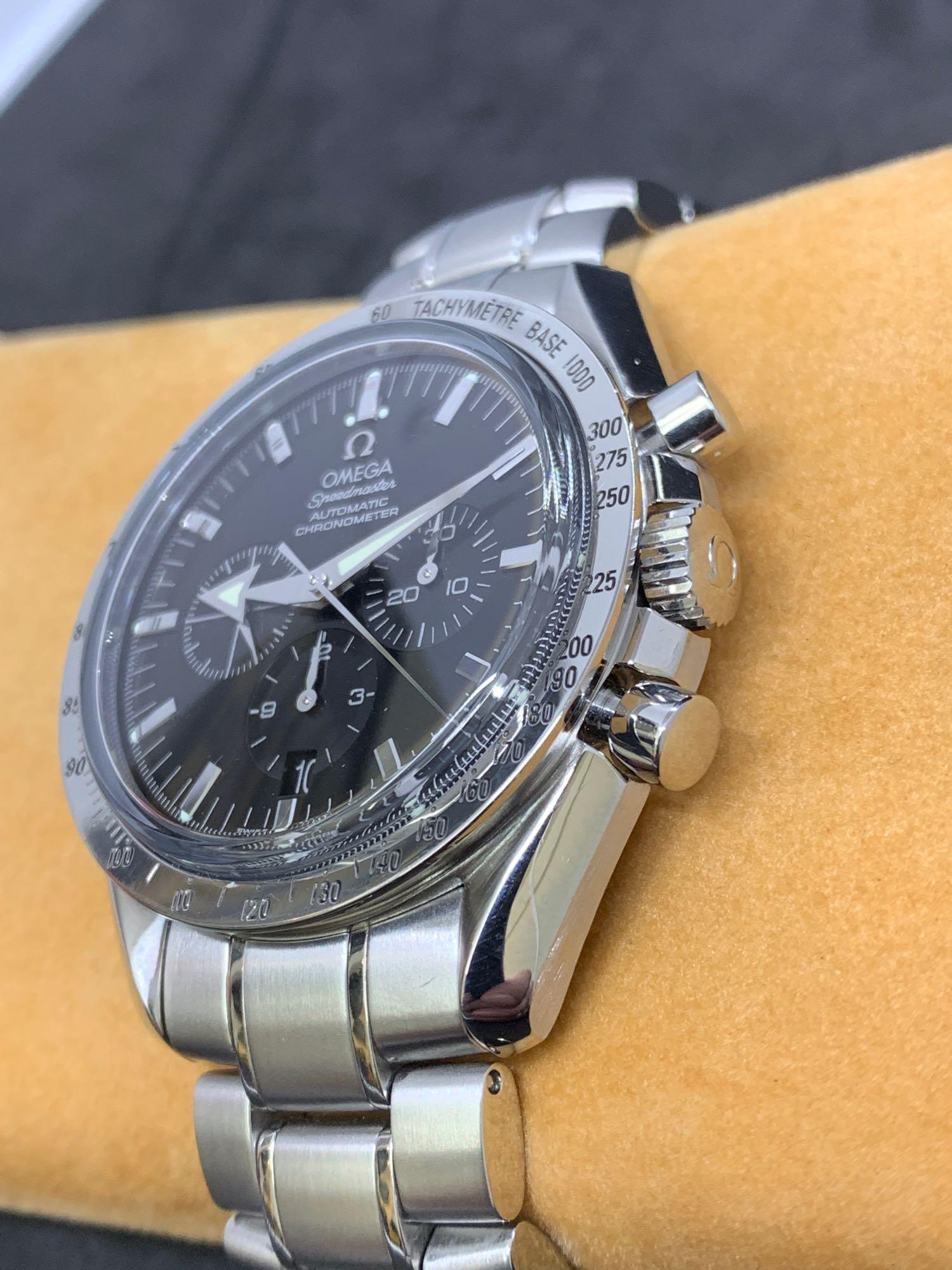 40mm Omega Speedmaster Chrono Watch Stainless steel - Image 3 of 7
