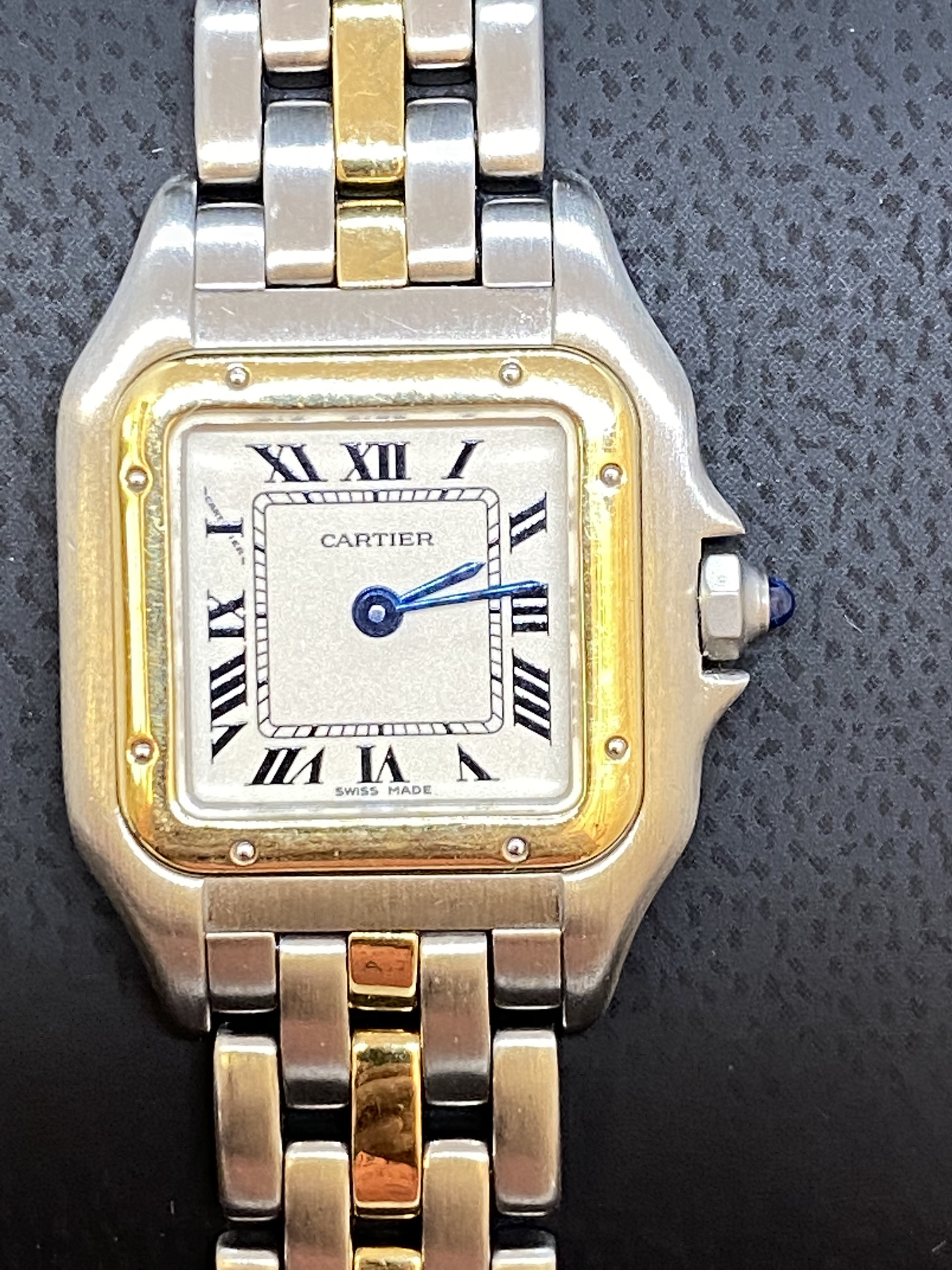 Ladies Cartier Panthère Steel & 3 Row 18ct Quartz 22mm Ivory Dial [166921] - Image 2 of 7