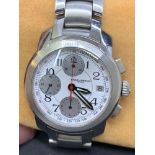 Baume & Mercier Automatic Stainless Steel Chrono Watch