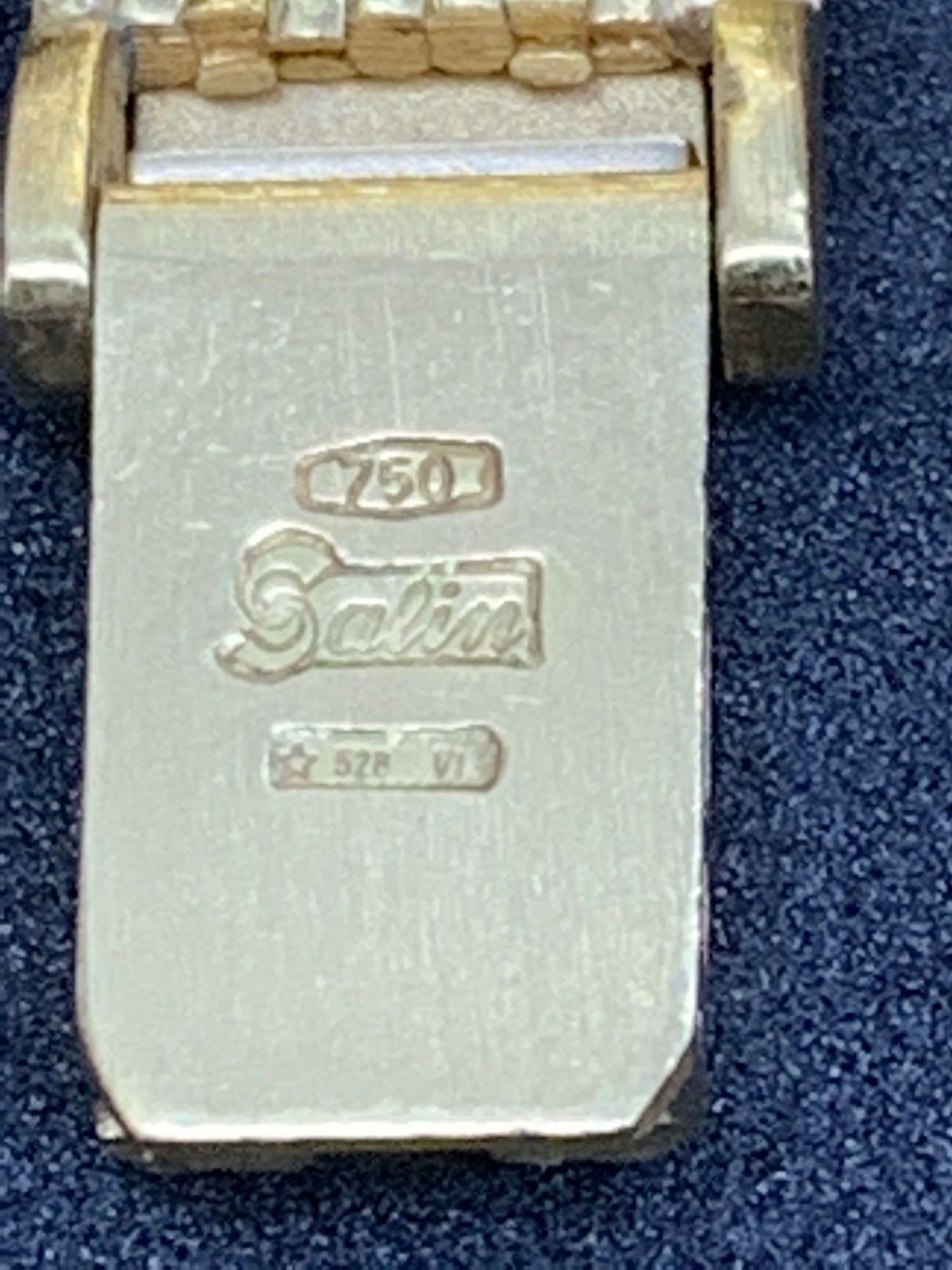 Ladies Piaget Diamond Set 18ct Gold Watch 25mm - Image 5 of 6
