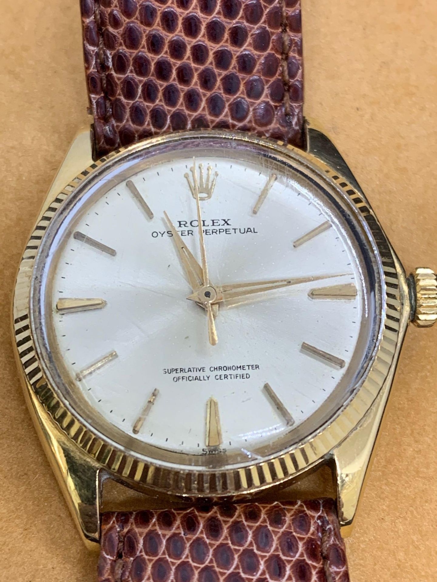 Rolex 18ct Gold Automatic Watch