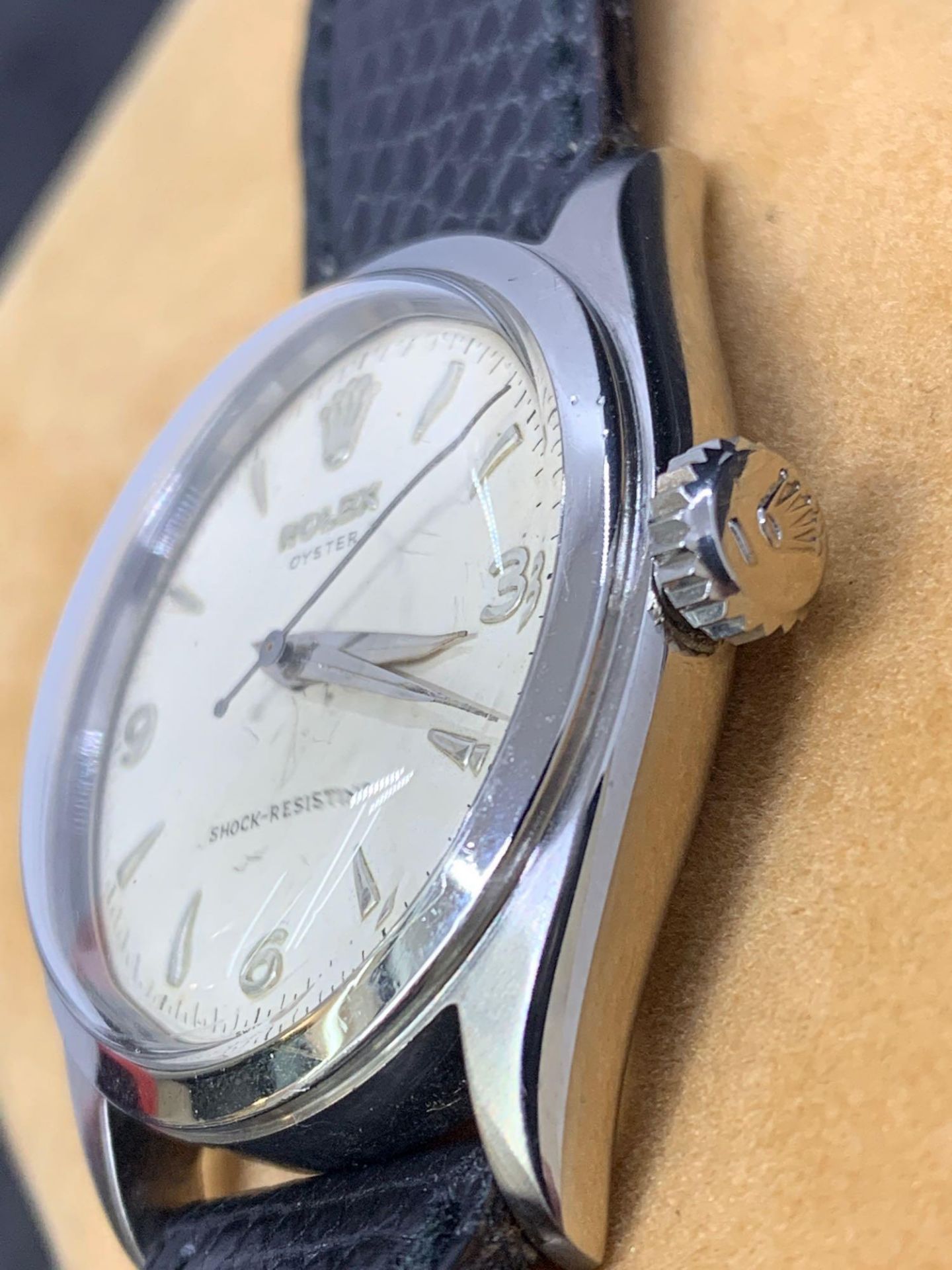 Vintage 1952 Rolex Oyster Stainless Steel Watch - Image 2 of 9