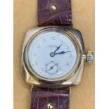 9ct Gold Vintage Rolex Oyster Watch