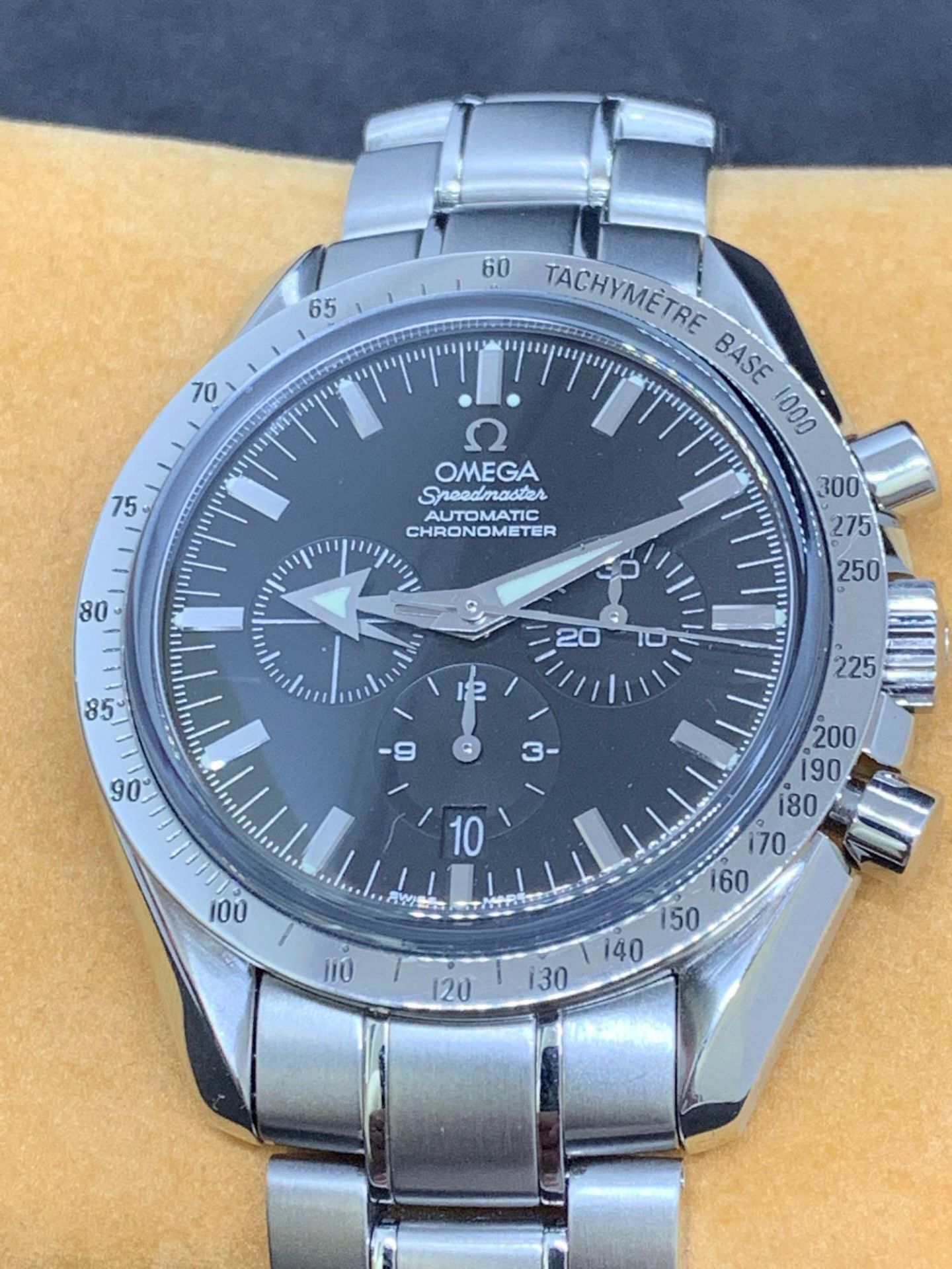 40mm Omega Speedmaster Chrono Watch Stainless steel - Image 2 of 7