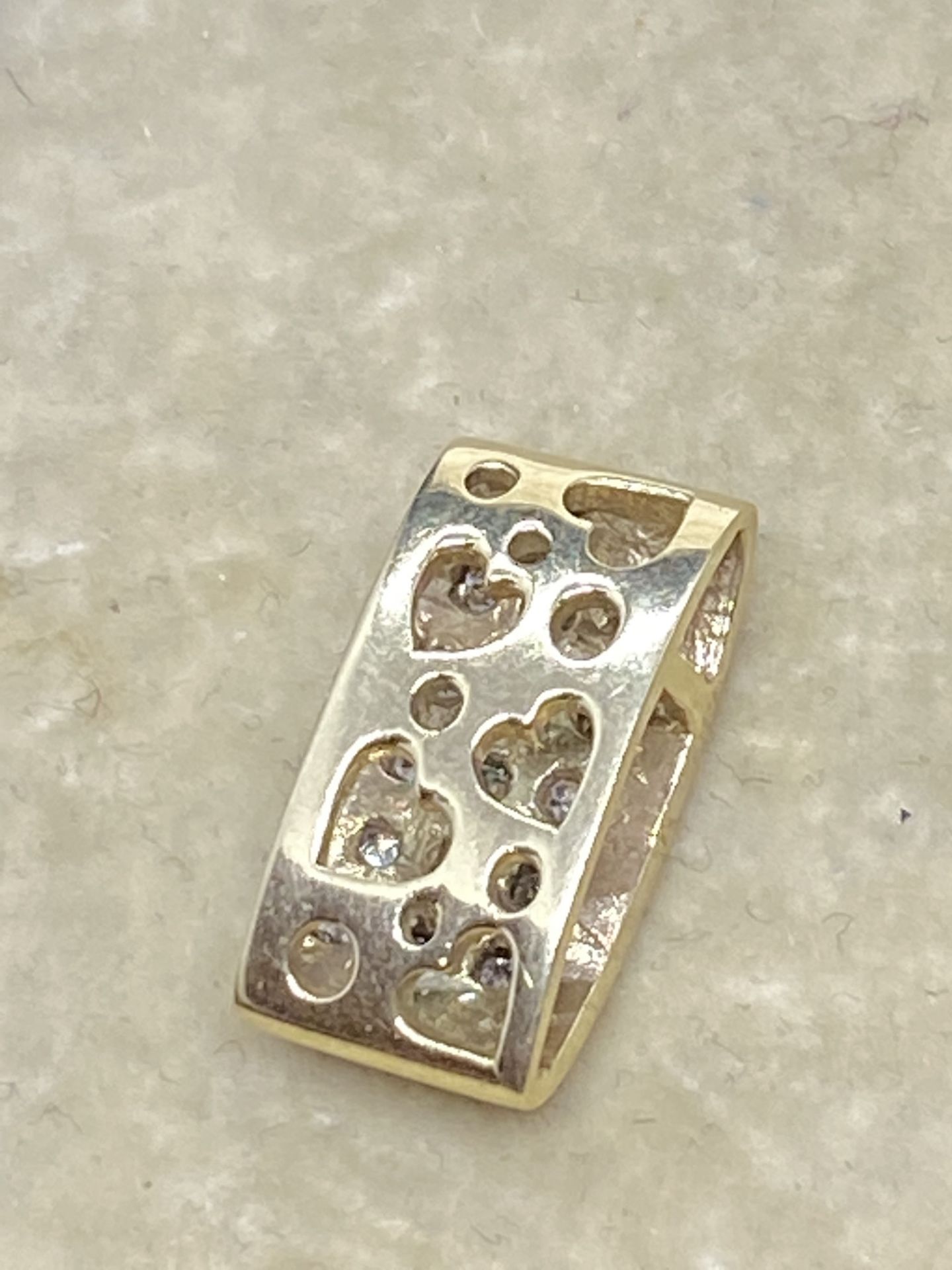 18k Gold Diamond Set Pendant - Image 2 of 3