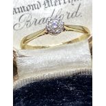 18ct Gold Diamond Solitaire Ring