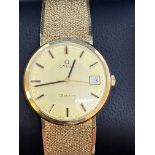 9ct GOLD OMEGA WATCH 55 grams
