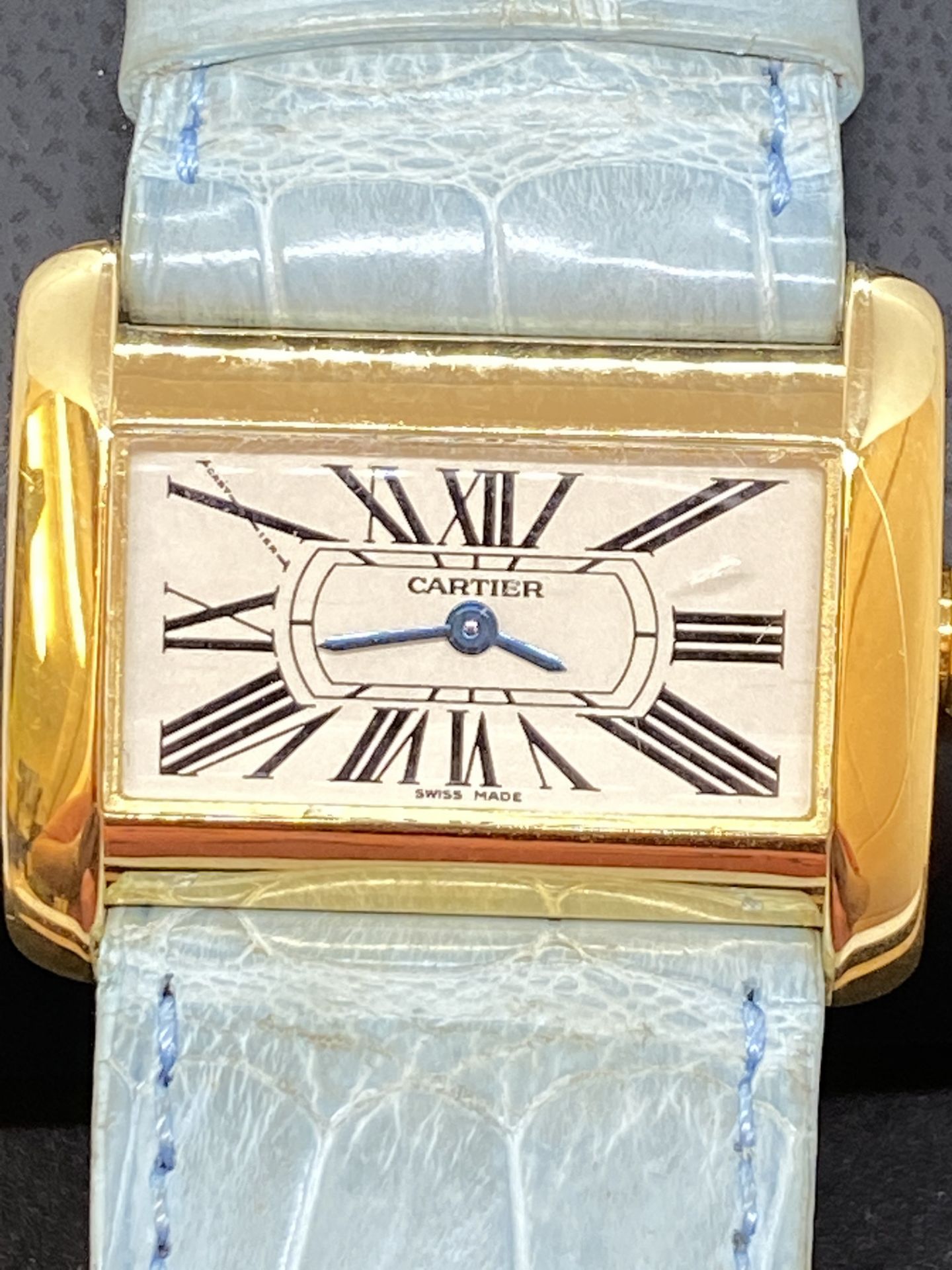 18ct GOLD CARTIER 2801 WATCH - Image 2 of 11