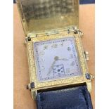 Very Unusual Swiss Made 18ct Gold Watch