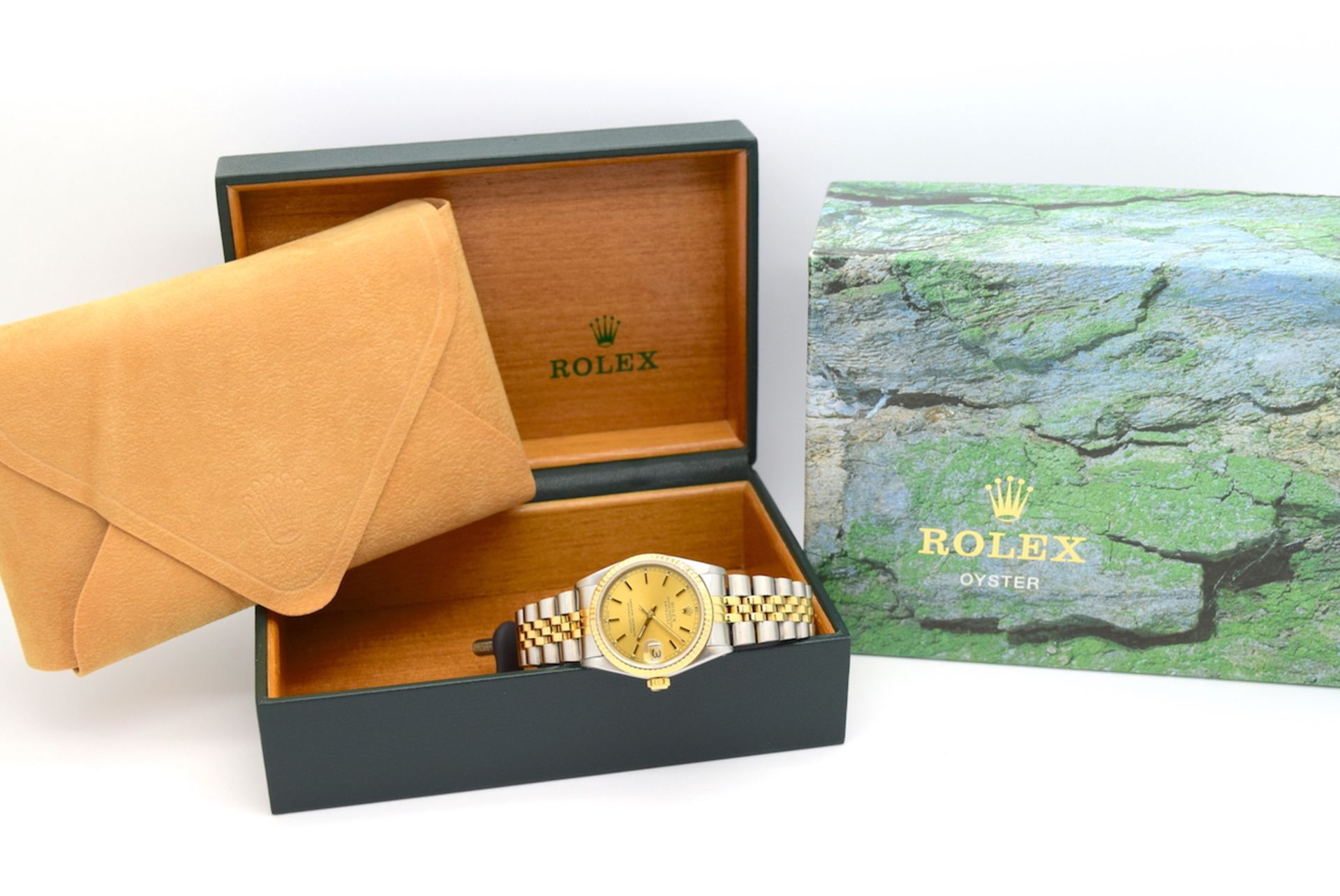 Rolex Datejust 'Champagne' Ref. 68273 31mm (Mid-size) - Steel/ 18ct Yellow Gold Bezel/ Crown Model - Image 3 of 4