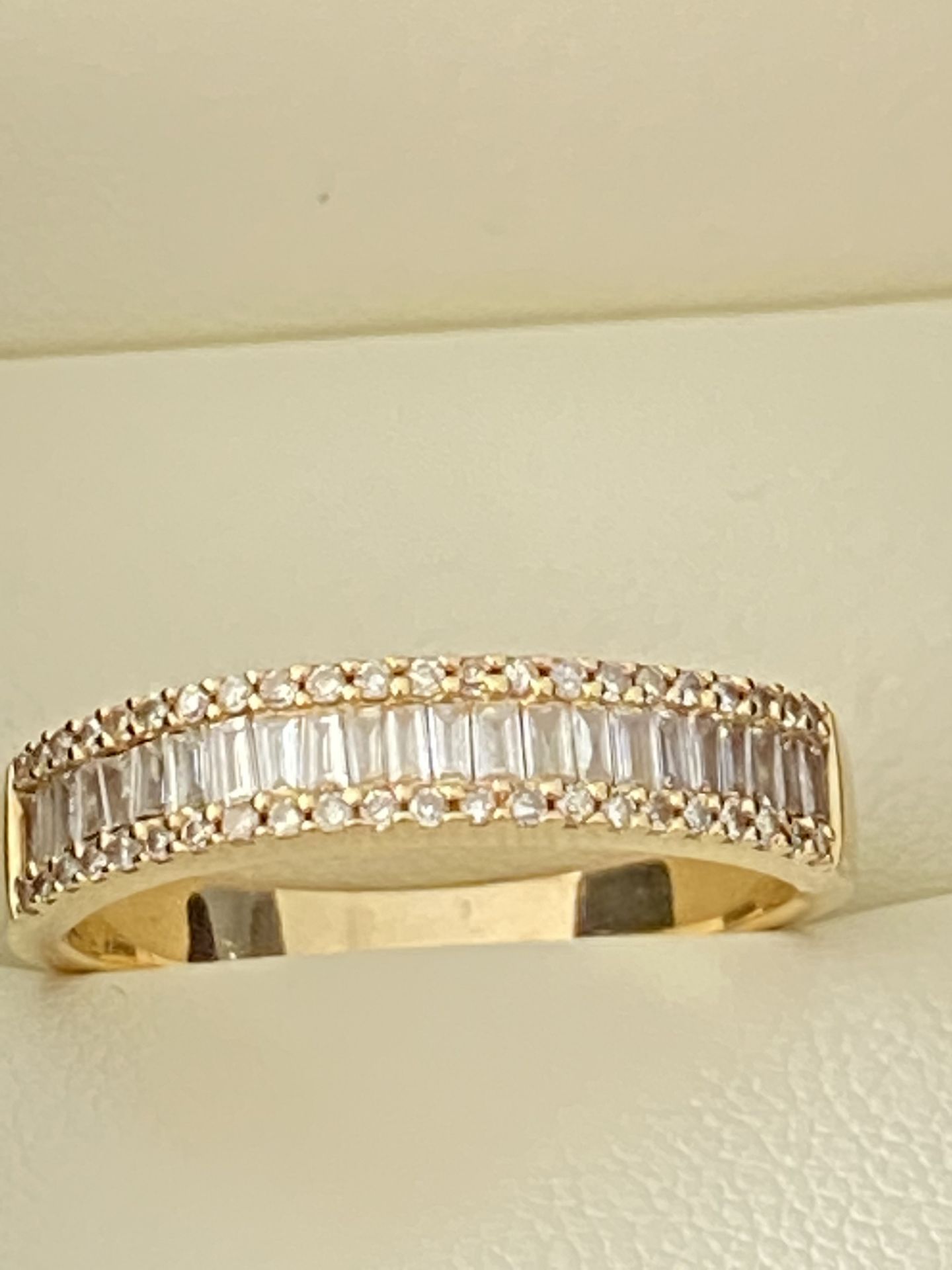 14ct YELLOW GOLD 0.75ct DIAMOND RING