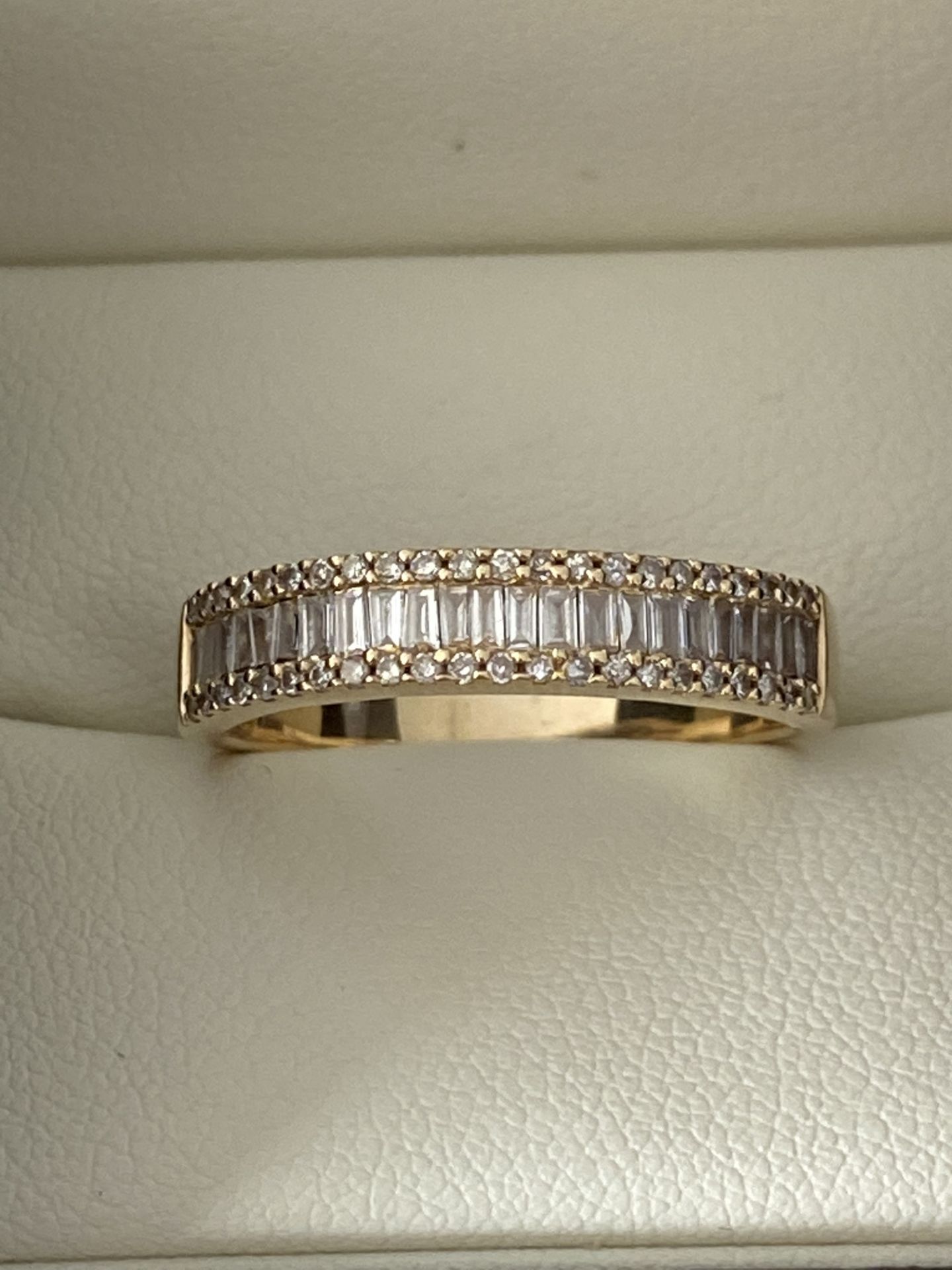 14ct YELLOW GOLD 0.75ct DIAMOND RING - Image 5 of 5