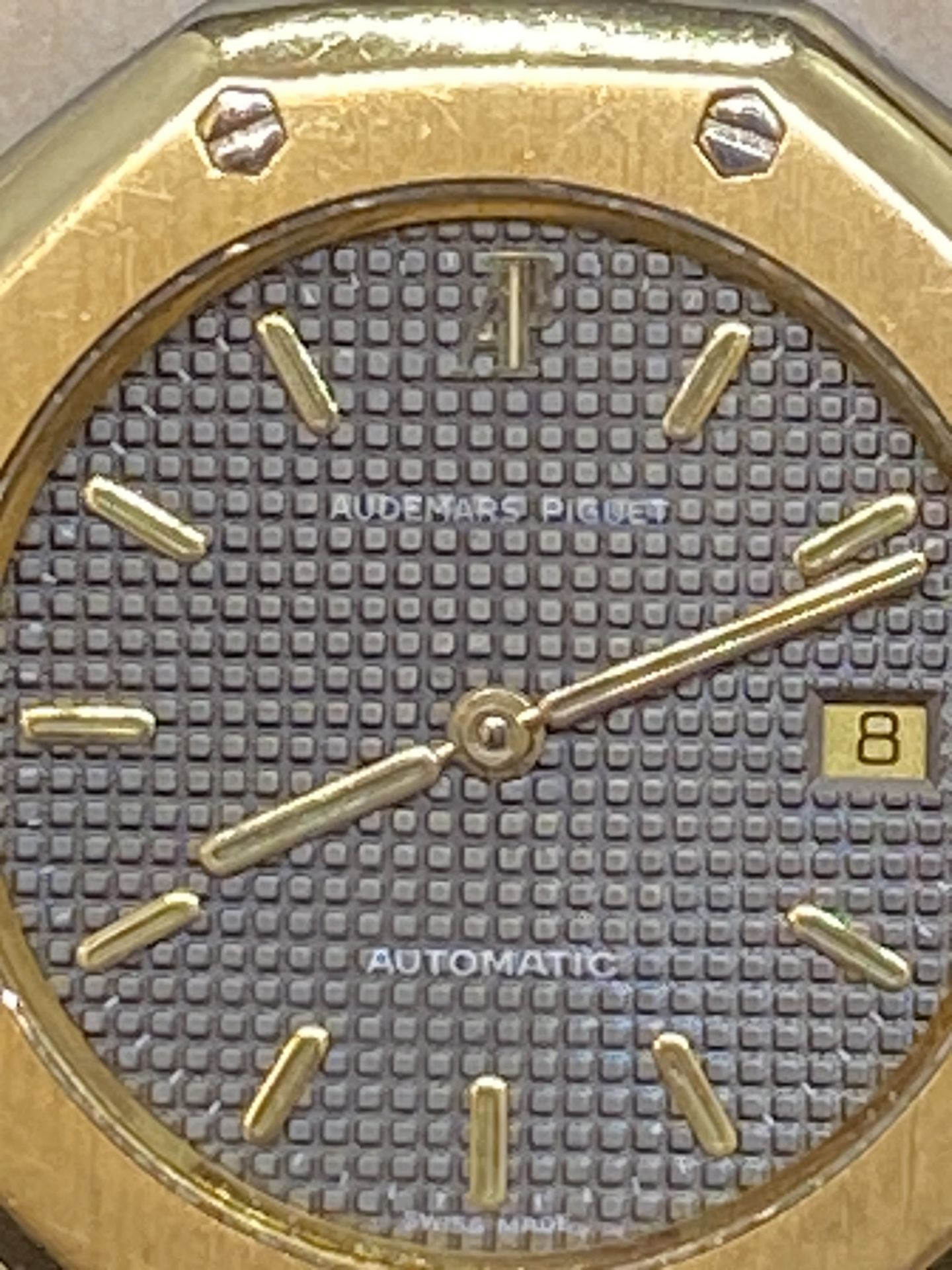 33mm STEEL & GOLD AUDEMARS PIQUET ROYAL OAK WATCH - Image 5 of 10