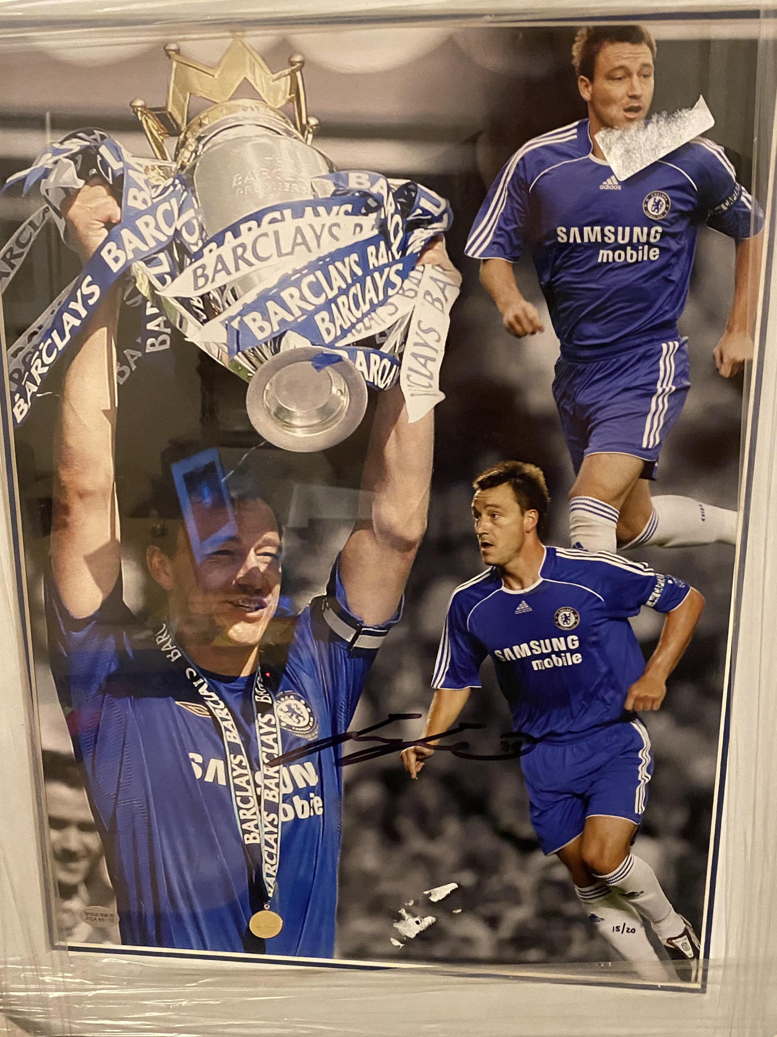JOHN TERRY CHELSEA LTD EDITION FRAMED 15 OUT OF ONLY 20 - Image 3 of 8