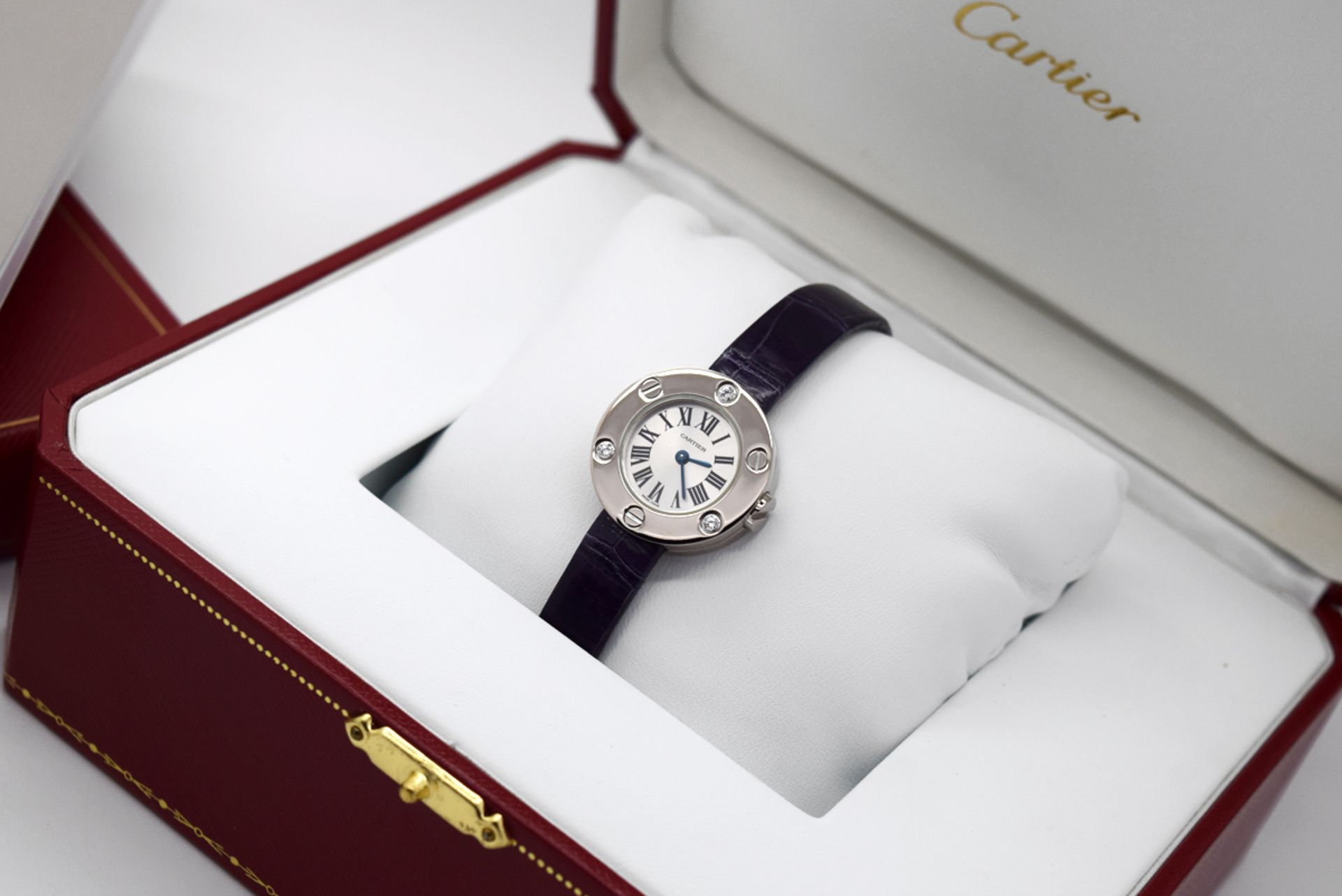 Cartier 'Love' Diamond Watch - WE800131 - White Gold and Diamonds - Box and Papers! - Image 2 of 12