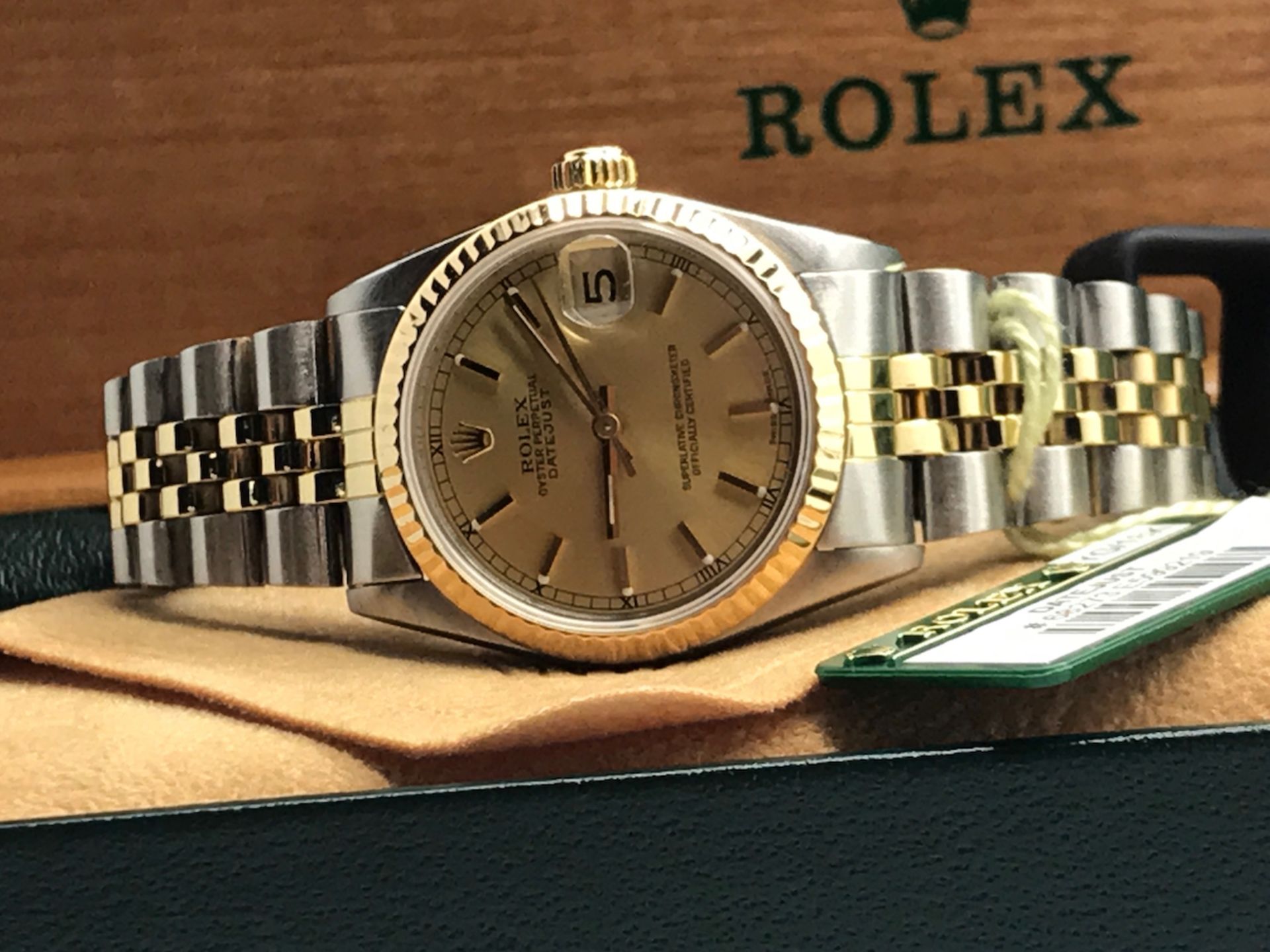 Rolex Datejust 'Champagne' 31mm (Mid-size) Ref. 68273 - Steel/ 18ct Yellow Gold - Image 5 of 6