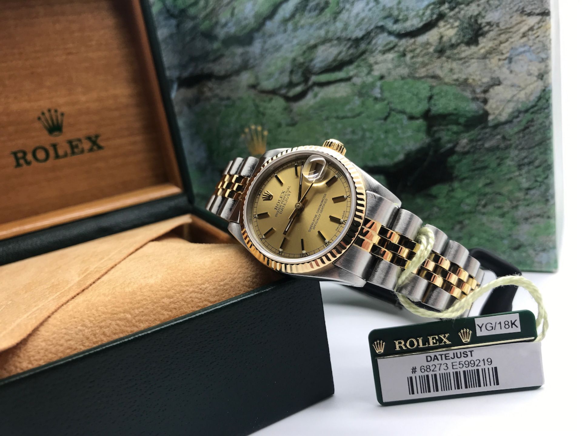 Rolex Datejust 'Champagne' 31mm (Mid-size) Ref. 68273 - Steel/ 18ct Yellow Gold - Image 3 of 6