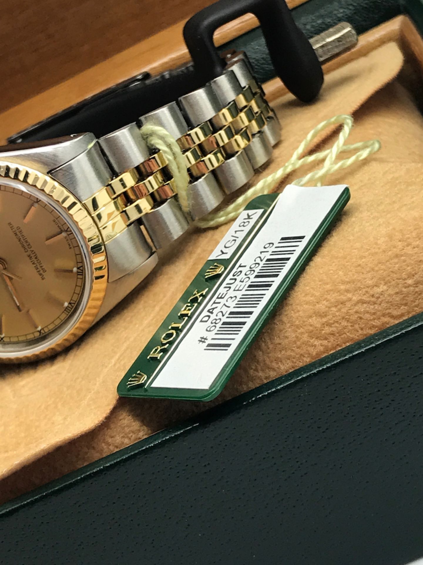 Rolex Datejust 'Champagne' 31mm (Mid-size) Ref. 68273 - Steel/ 18ct Yellow Gold - Image 4 of 6