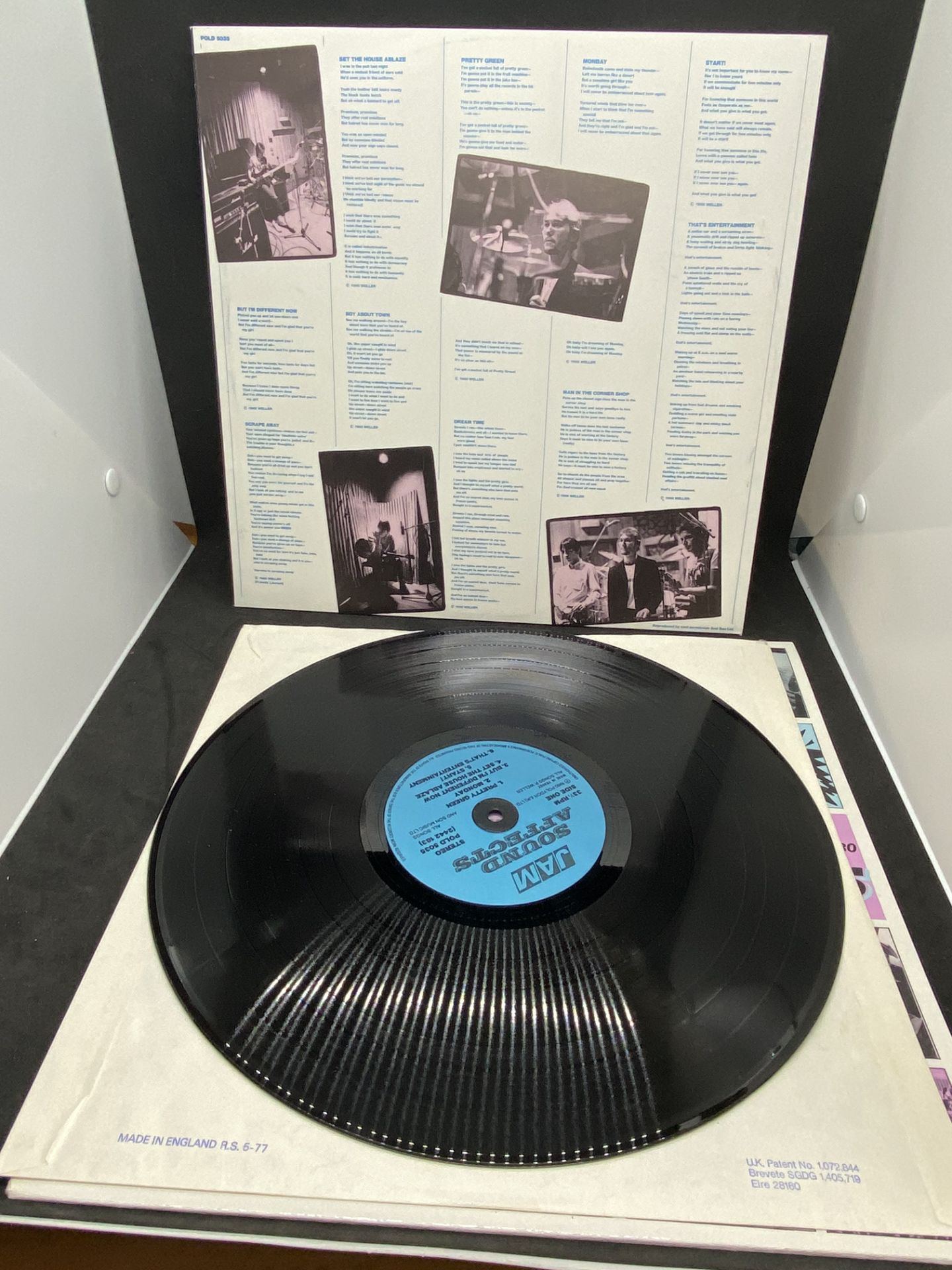 THE JAM - SOUNDS AFFECTS ALBUM - FROM PRIVATE COLLECTION - Image 11 of 14