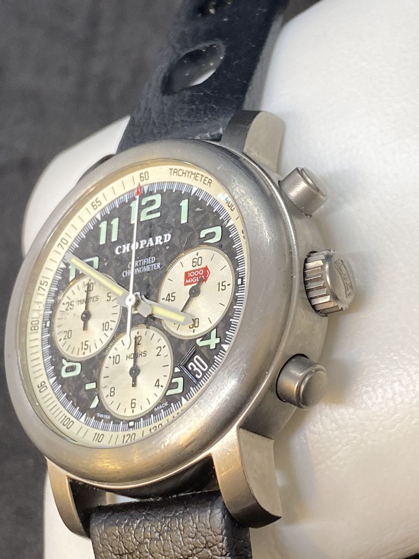 GENTS CHOPARD CHRONOGRAPH WATCH - Image 5 of 8
