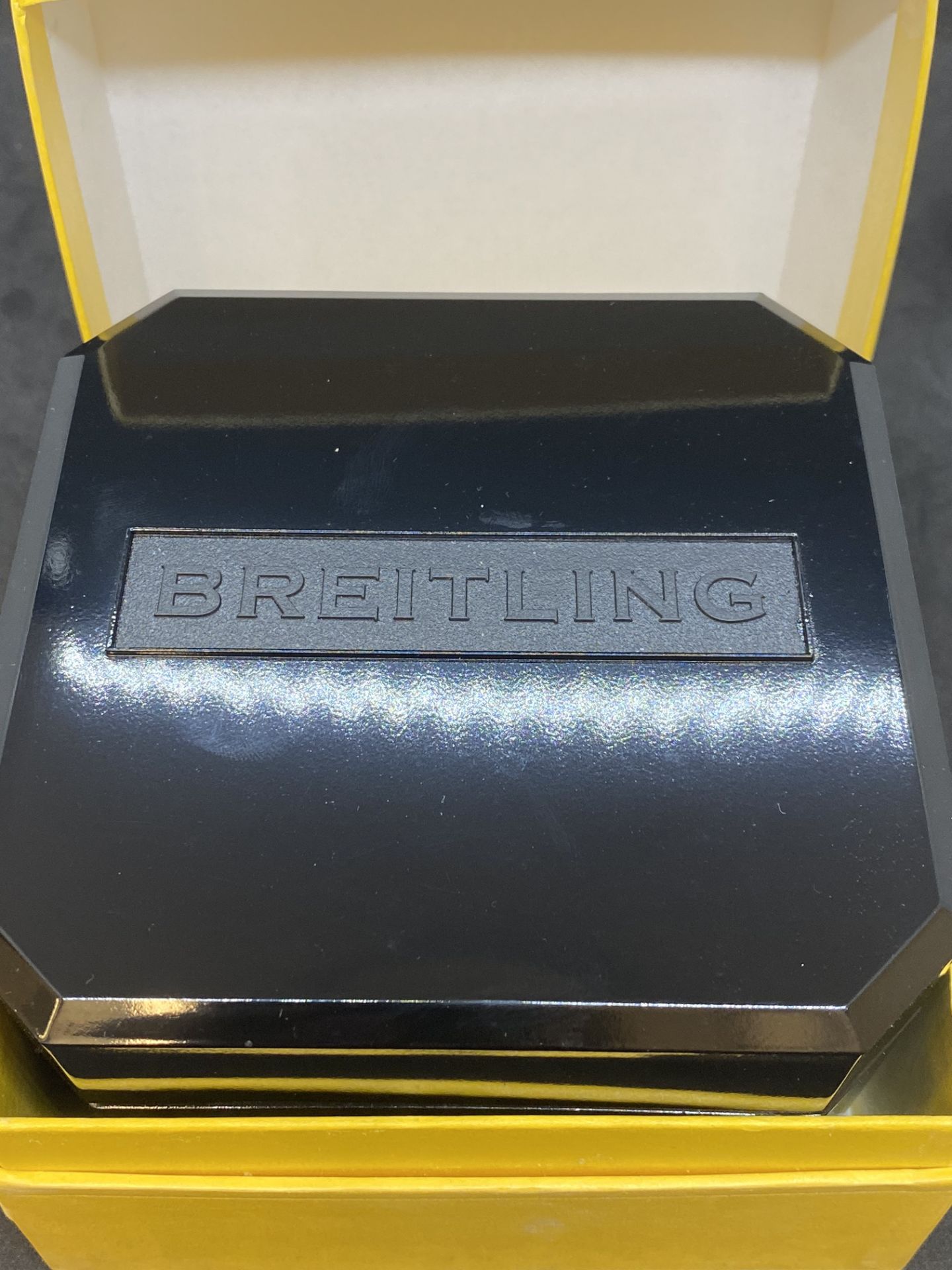 Breitling SuperOcean Heritage 44 Rare Green Bezel Chronograph Watch A23370 WITH BOX - Image 13 of 13