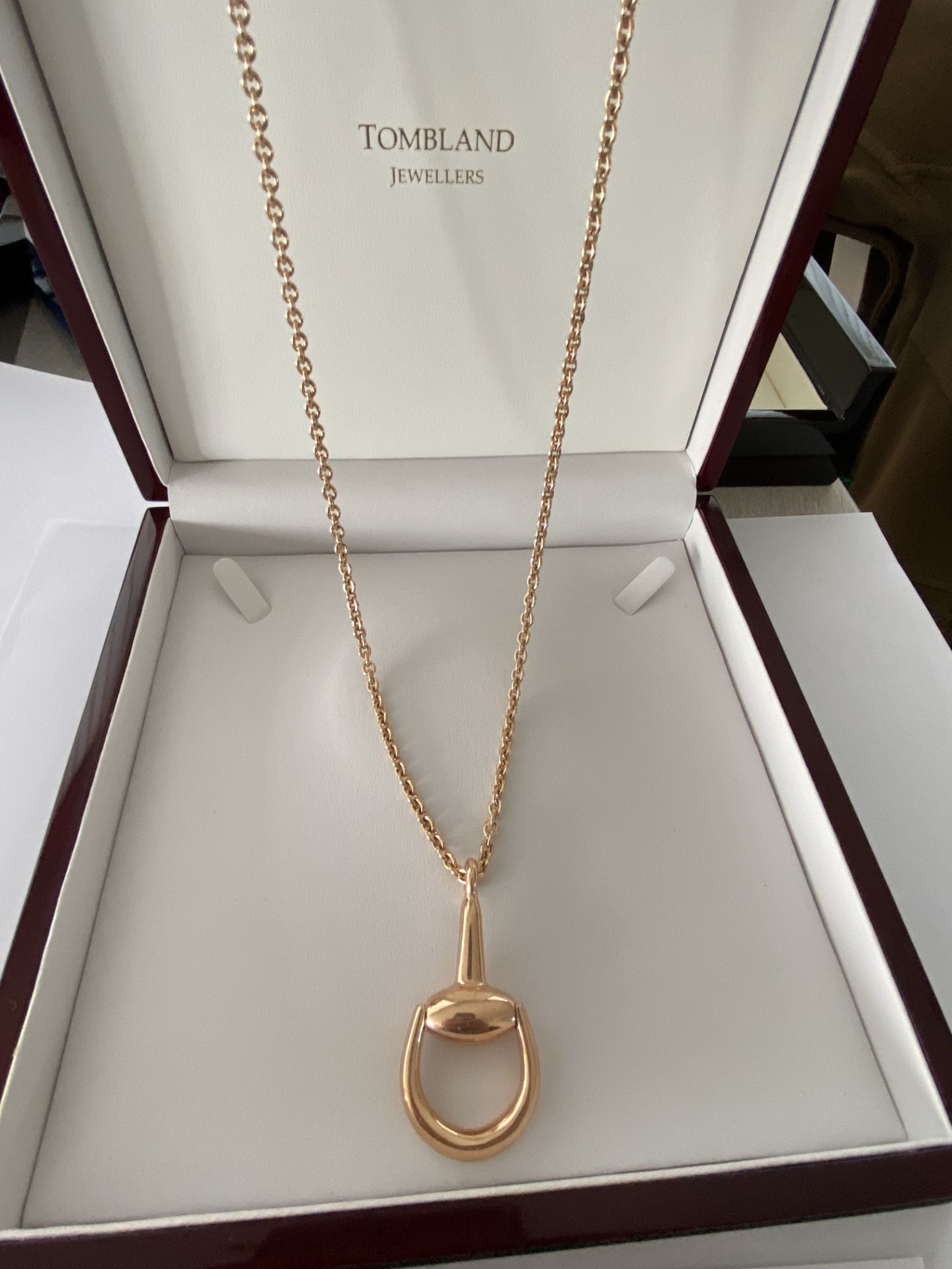 GUCCI 18ct ROSE GOLD HORSEBIT CHAIN - Image 2 of 6