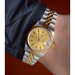 Rolex Datejust 'Champagne' 31mm (Mid-size) Ref. 68273 - Steel/ 18ct Yellow Gold