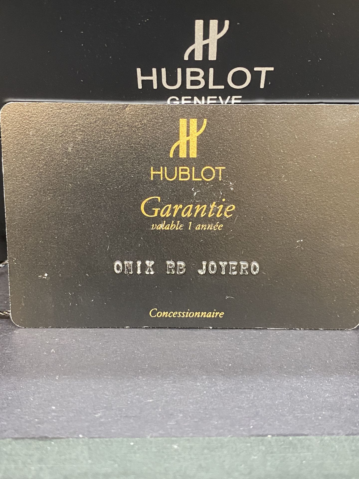 42mm HUBLOT SUPER B CHRONOGRAPH STAINLESS STEEL/18K ROSE GOLD 1920.7 WITH BOX & AUTHENTICITY CARD - Image 4 of 16