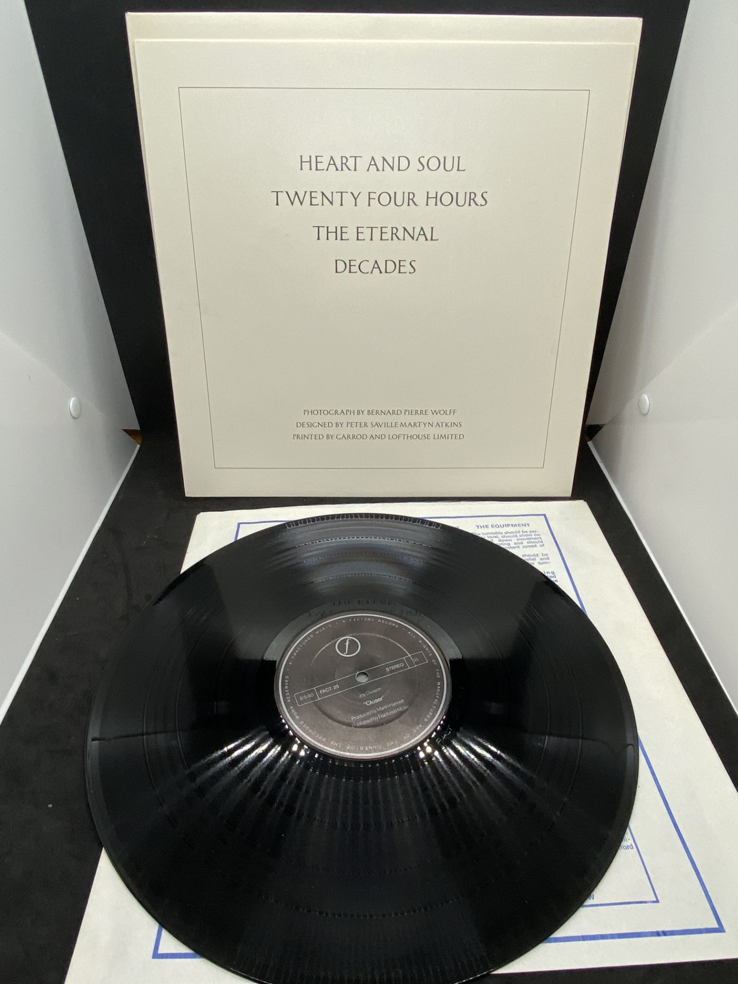 JOY DIVISION - CLOSER ALBUM - FROM PRIVATE COLLECTION - Image 7 of 11