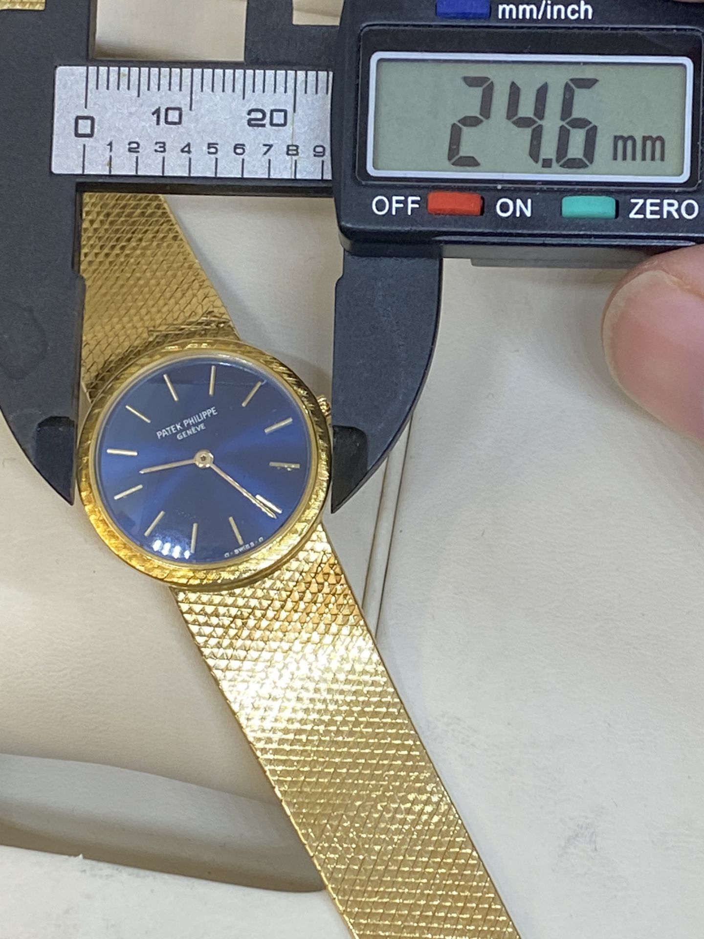 PATEK PHILIPPE 18ct GOLD WATCH - Image 4 of 5