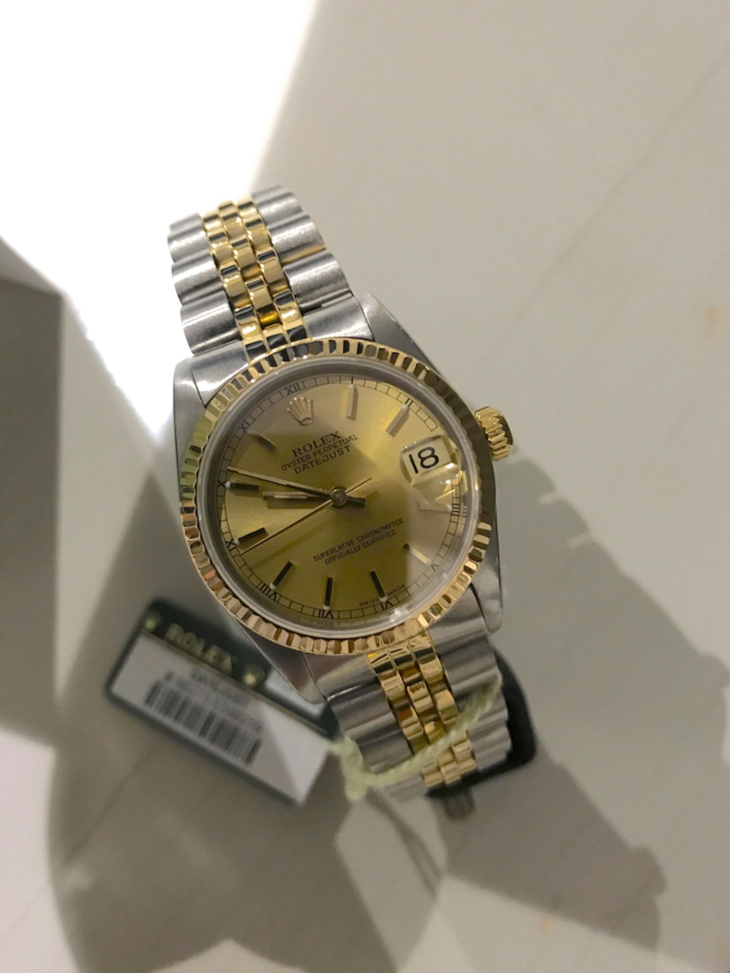 Rolex Datejust 'Champagne' 31mm (Mid-size) Ref. 68273 - Steel/ 18ct Yellow Gold - Image 2 of 9