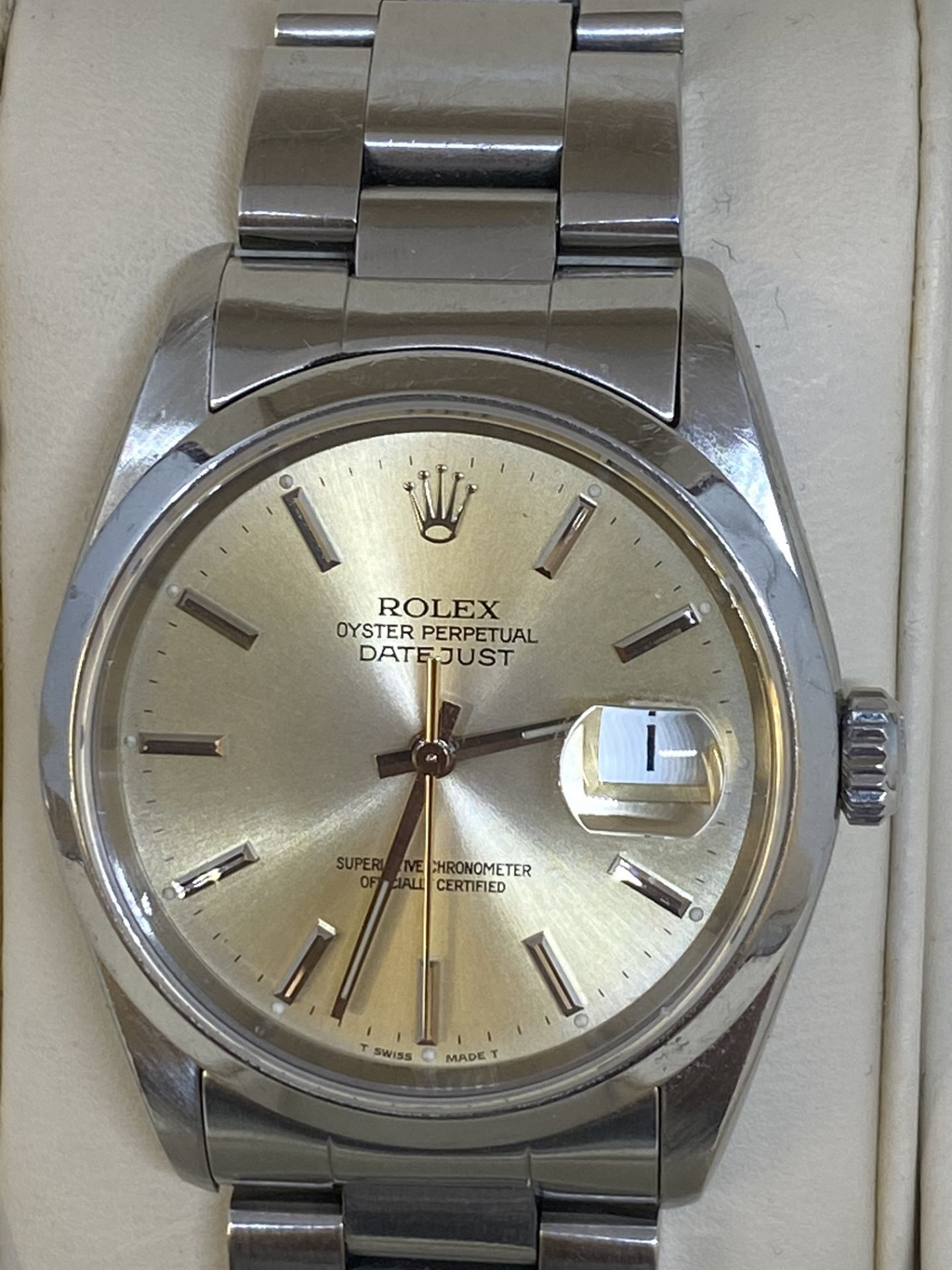 ROLEX STAINLESS STEEL WATCH - Image 2 of 8