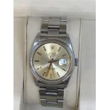 ROLEX STAINLESS STEEL WATCH