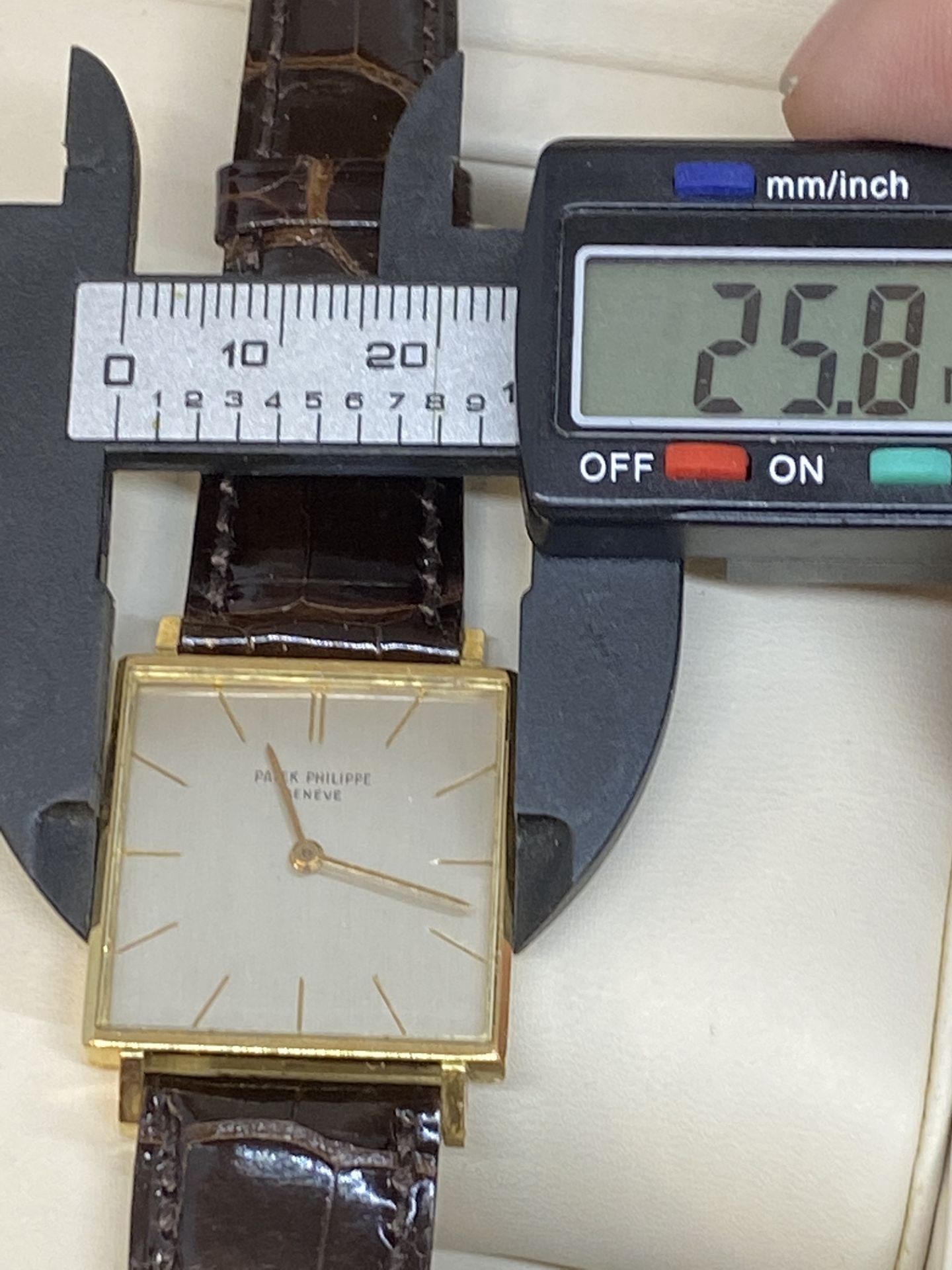 VINTAGE PATEK PHILIPPE 18ct GOLD WATCH 1963 - Image 6 of 13