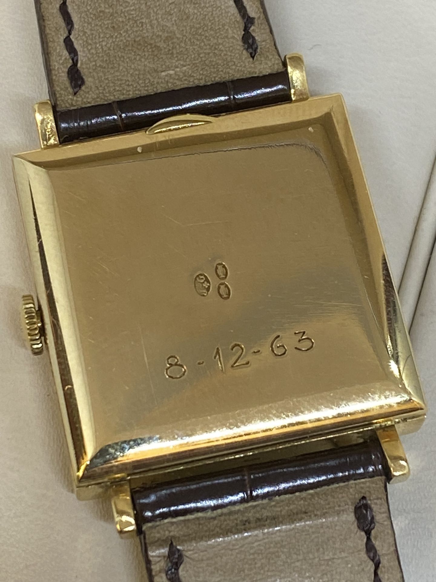 VINTAGE PATEK PHILIPPE 18ct GOLD WATCH 1963 - Image 8 of 13