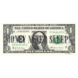 Unusual Dollar Art Piece (Real $1 Dollar Bill Artwork)