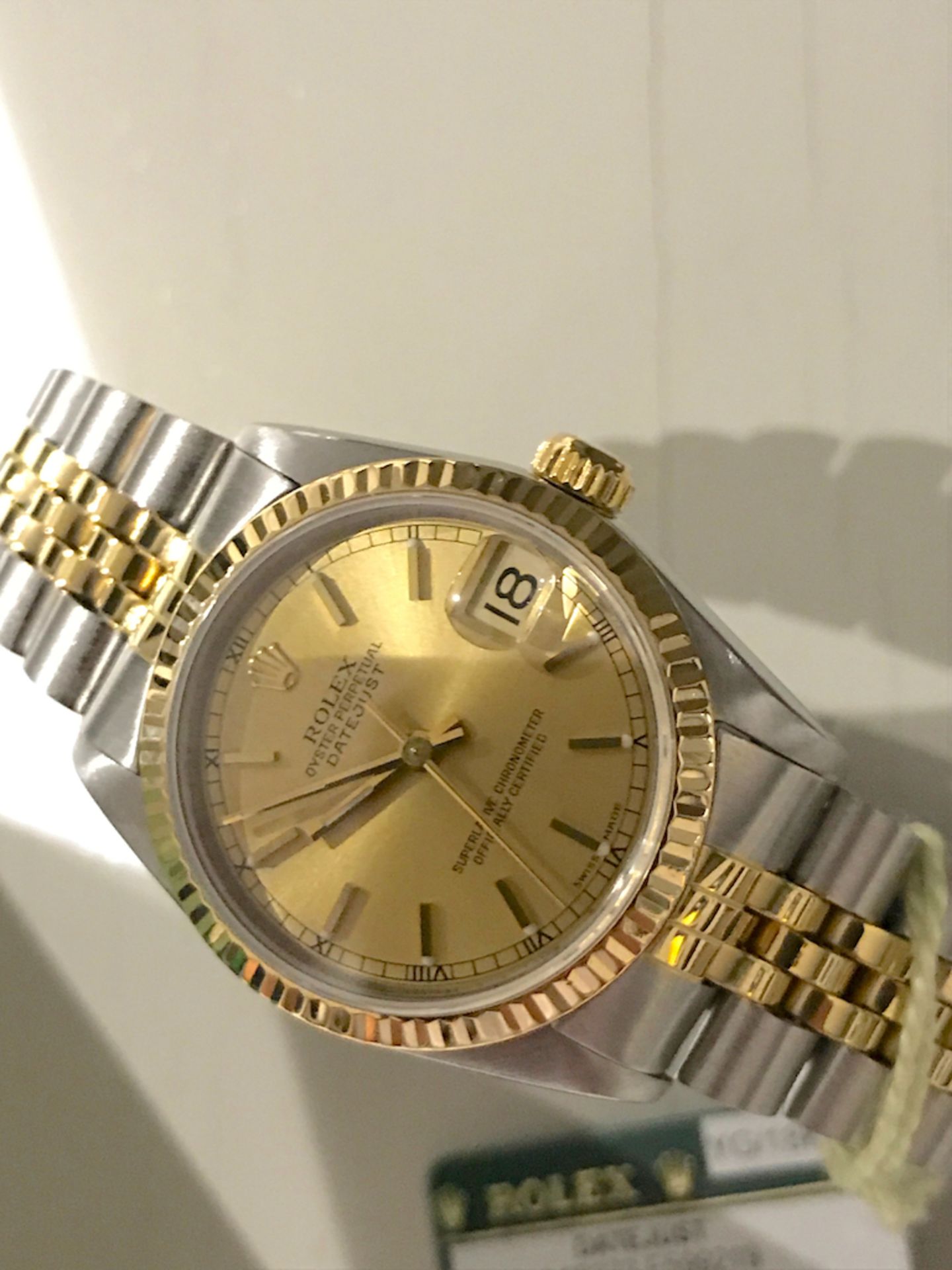 Rolex Datejust 'Champagne' 31mm (Mid-size) Ref. 68273 - Steel/ 18ct Yellow Gold