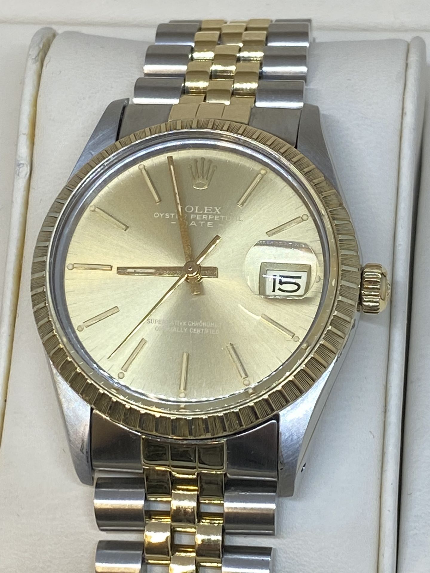 GOLD & STAINLESS ROLEX WATCH - Image 4 of 10