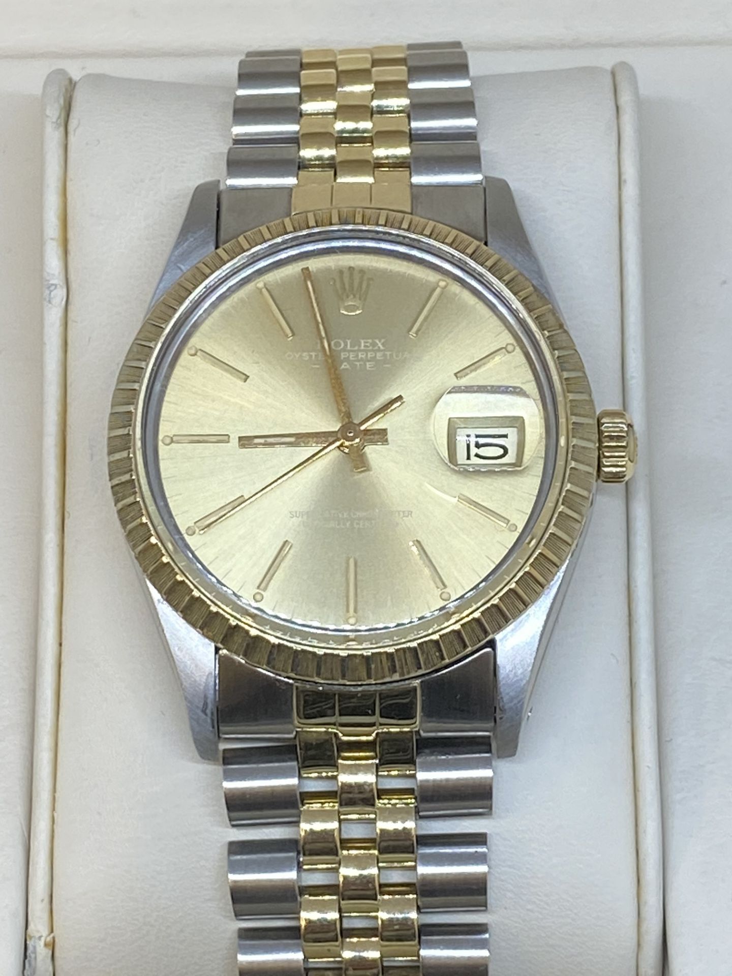 GOLD & STAINLESS ROLEX WATCH - Image 5 of 10