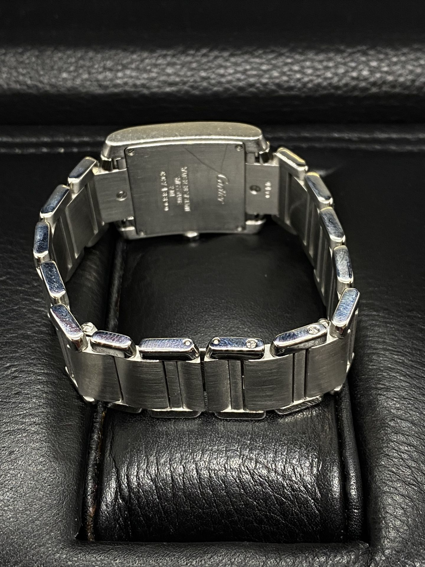 CARTIER STAINLESS STEEL FRANCAISE WATCH - Image 7 of 8